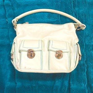 Marc Jacob’s blue tint bag                                    Bag size 9 x 10 in